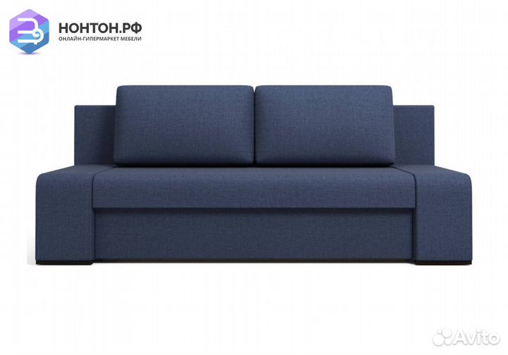 Диван еврокнижка Монако синий