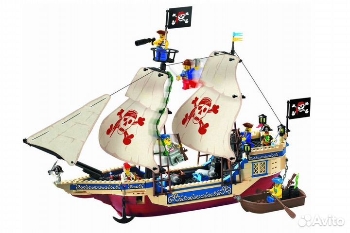 Конструктор Brick 311 Большой пиратский корабль