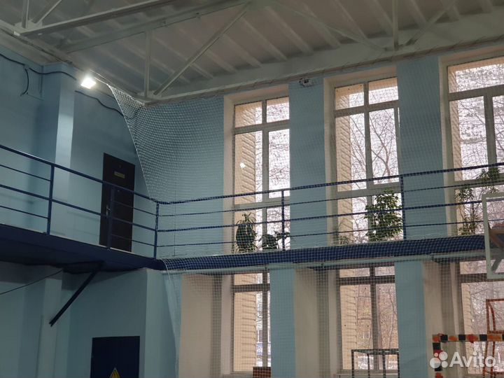 Сетка спортивная узловая с ячейкой 100*100мм