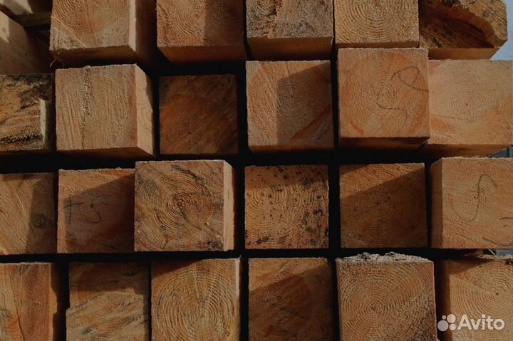 Строительные материалы: Брус сосны