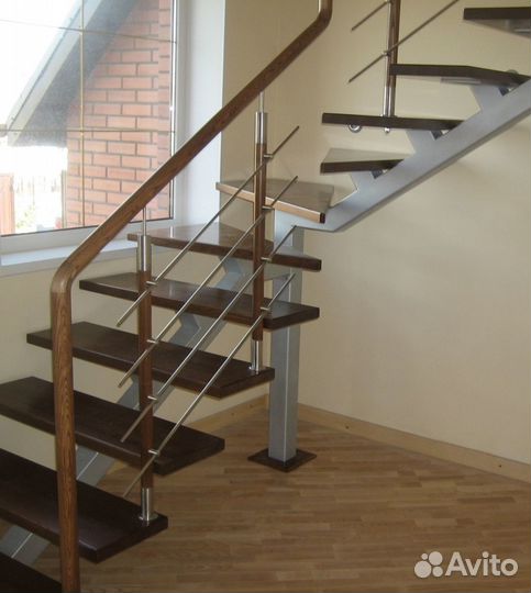 Каркас из метала Лестницы в Коттедж