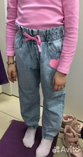 Джинсы глорияджинс 6-7 лет