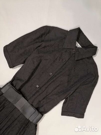 Длинное платье Valentino хлопок прошва