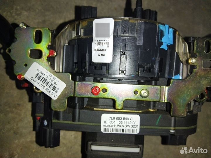 Подрулевой шлейф touareg