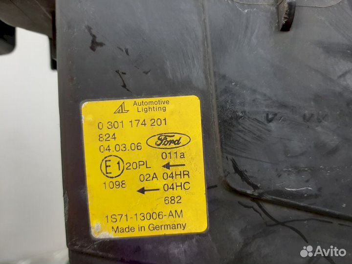 Фара 1S7113006AM Ford Mondeo 3 (2000-2007)