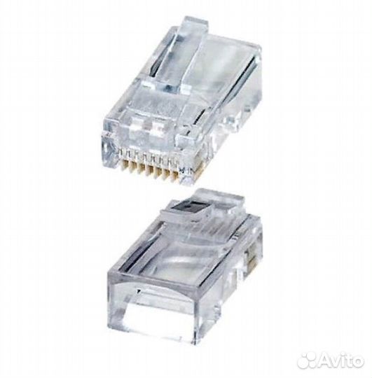 Вилка RJ45 8P8C для витой пары 5 категории