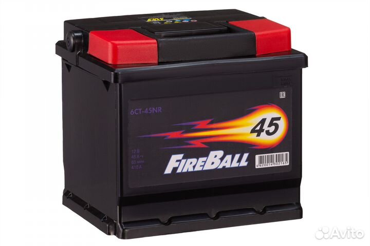 Аккумулятор fire ball 6ст- 45 (0) NR