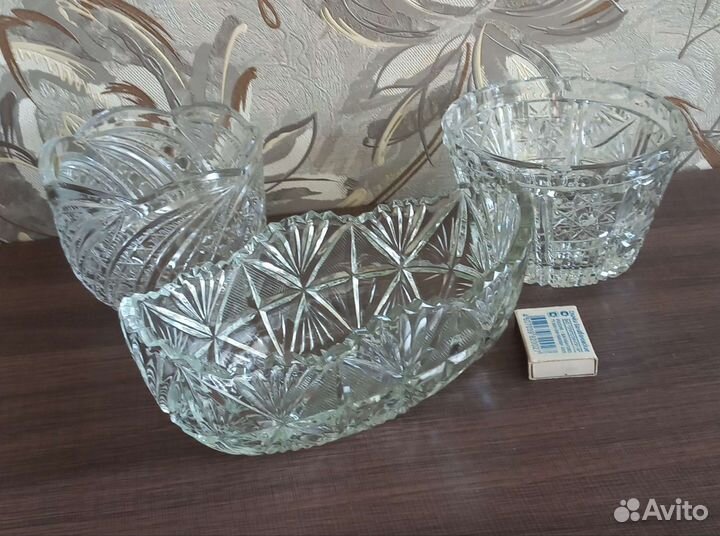Ваза хрустальная СССР