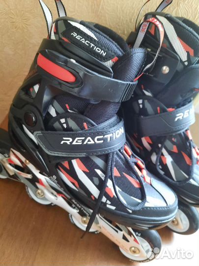 Детские ролики и защита 33-36