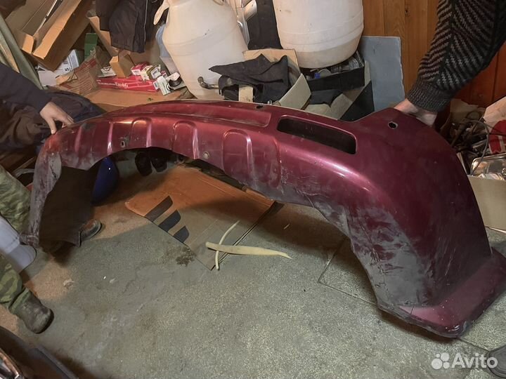 Задний бампер Hover h2