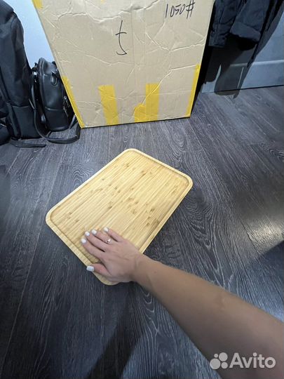 Поднос деревянный