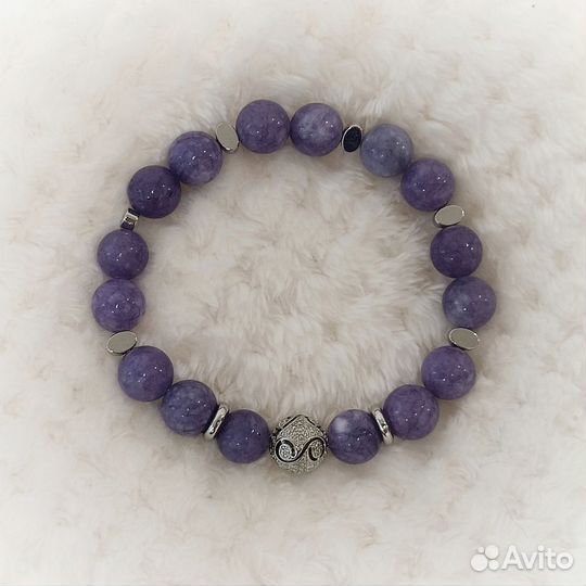 Браслеты из натурального кальцита