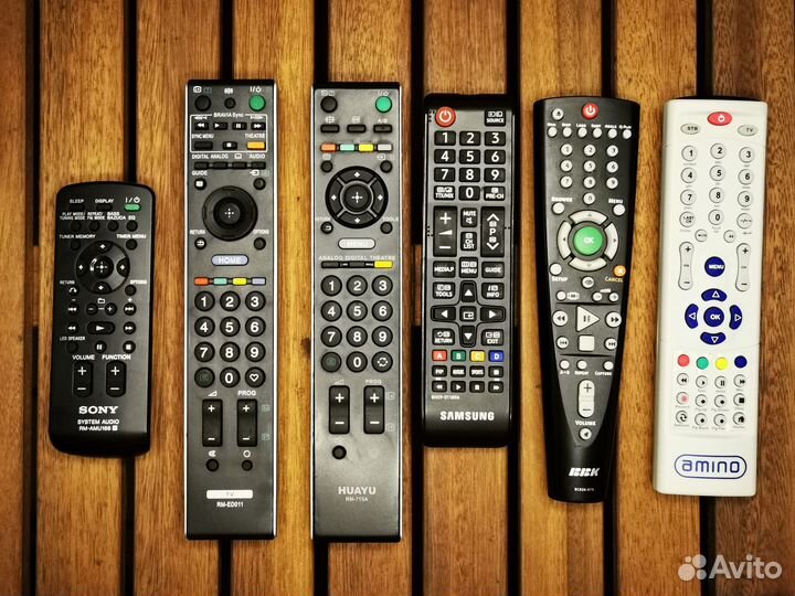 Пульт от тв, муз. центра Sony, Samsung и Amino