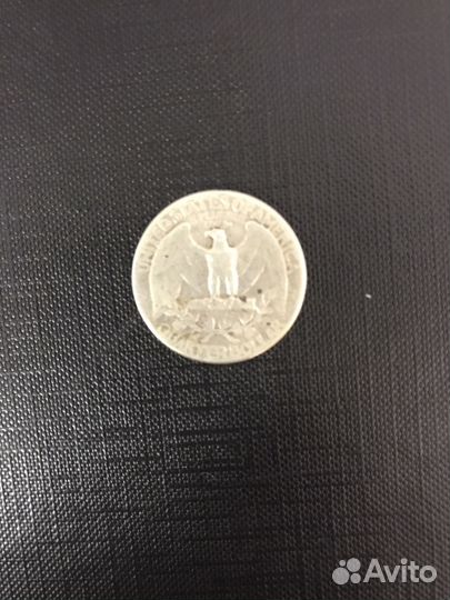 Квотер США 1957, серебро