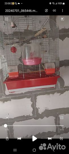 Продам клетку для попугая