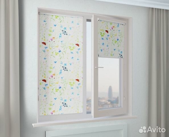 Рулонные шторы по индивид. размерам