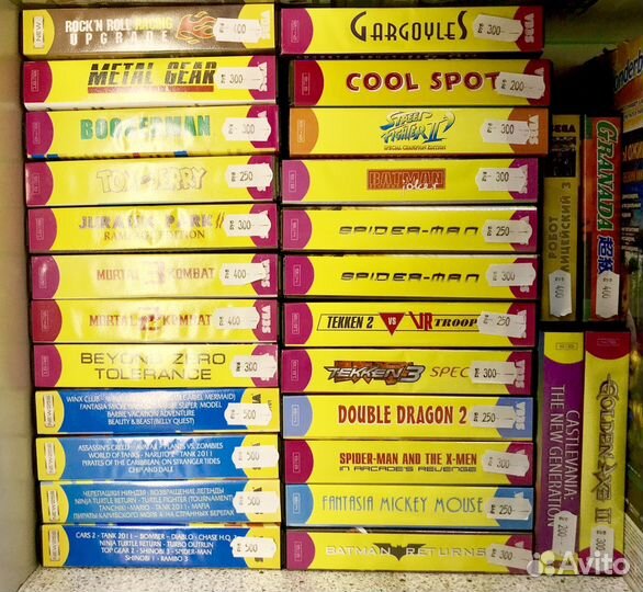 Игры для 16bit-ной приставки большой ассортимент