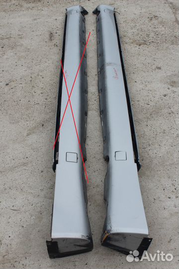 Правая накладка на порог на Mercedes S-Class W140