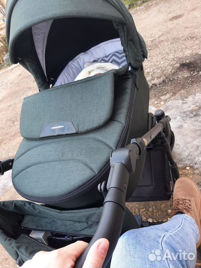 Коляска 2 в 1 adamex zico