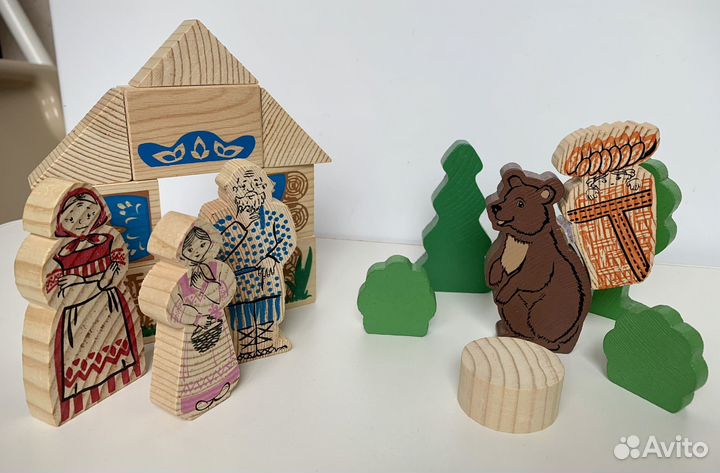 Развивающие игрушки и пазлы пакетом