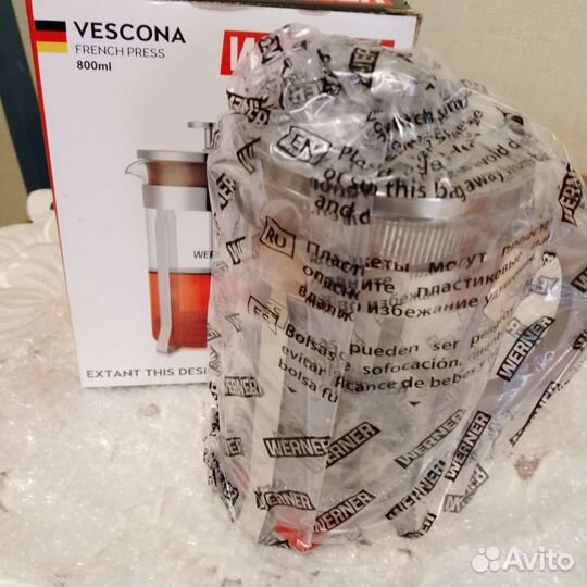 Френч пресс новый