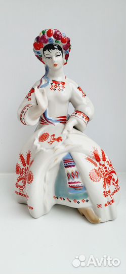 Статуэтка вышивальщица, Полонский завод художестве