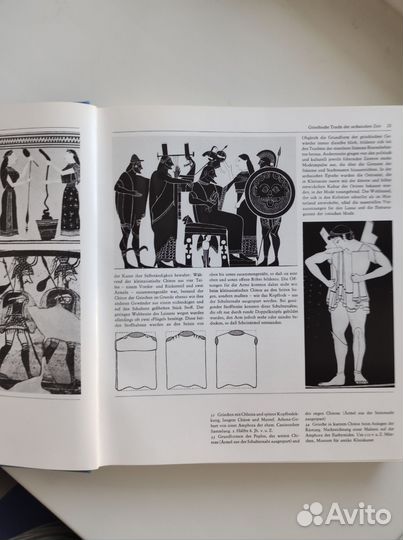 Винтажная книга История костюма