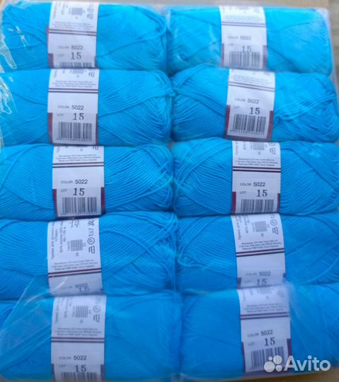 Пряжа д/вязания Lira (Vita Cotton) Индия