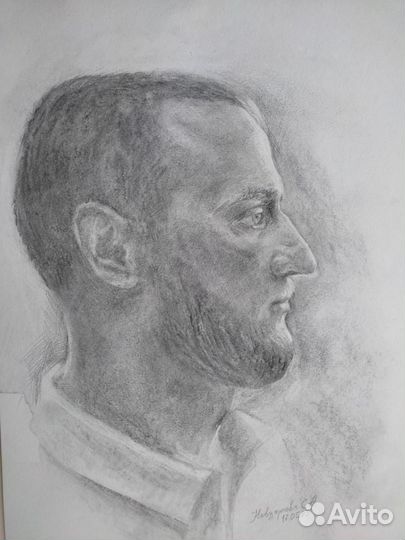 Пишу портреты с натуры, фото или фантазийные