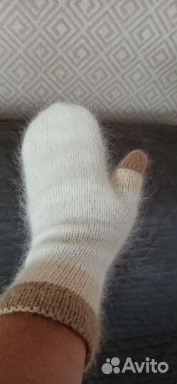 Варежки косынка