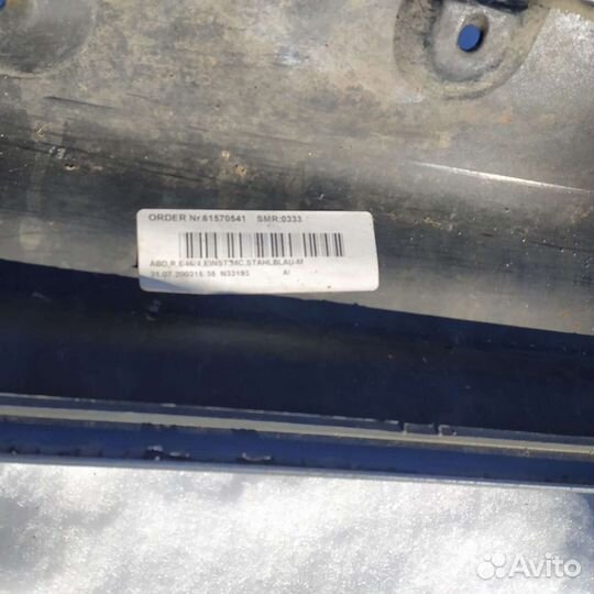 Bmw e46 порог внешний