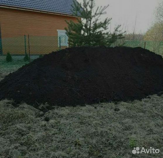 Чернозем, торф, навоз, песок в мешках