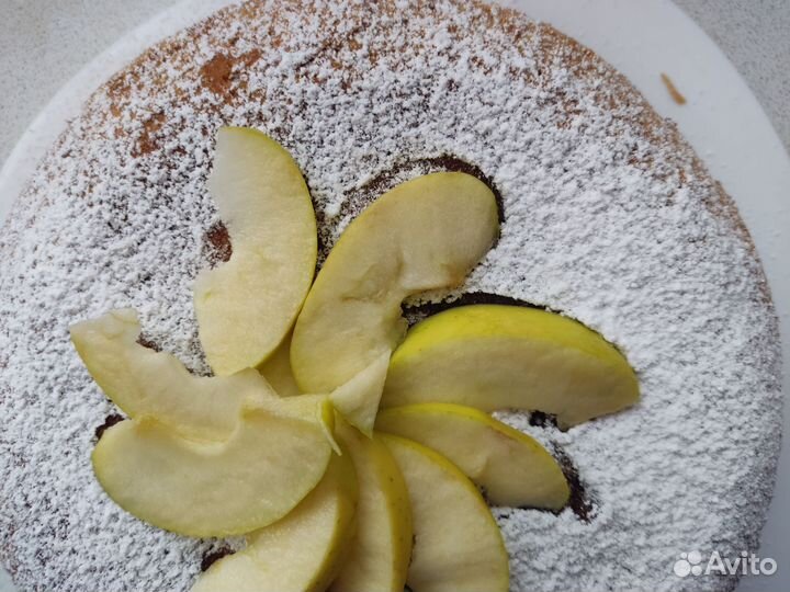 Шарлотка яблочная