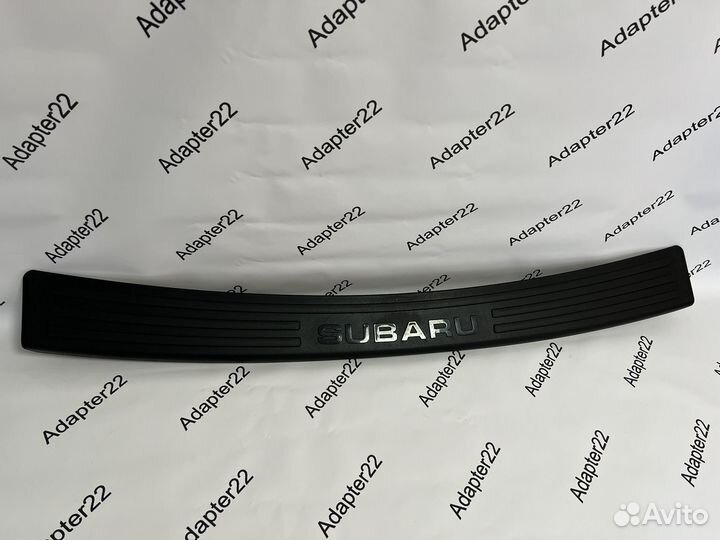 Накладка на задний бампер Subaru Forester 19-23 с