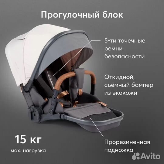 Новая коляска Happy Baby Mommer PRO 2 в 1