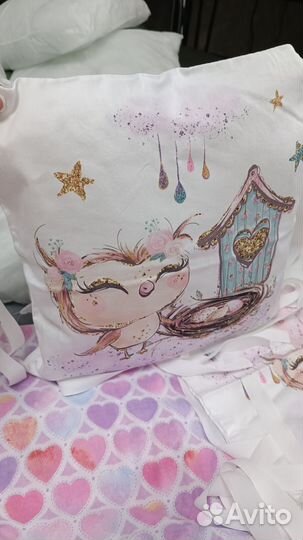 Бортики в детскую кроватку