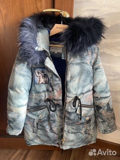 Куртка-парка для девочки