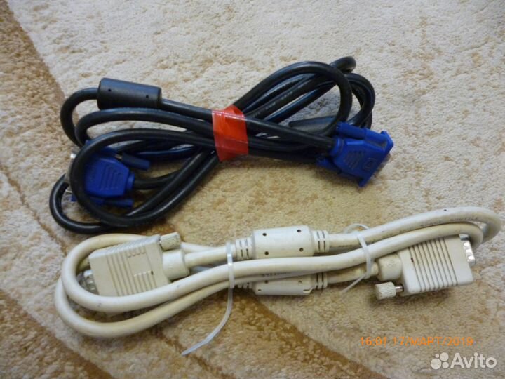 Кабель монитор-svga card (15M-15M)