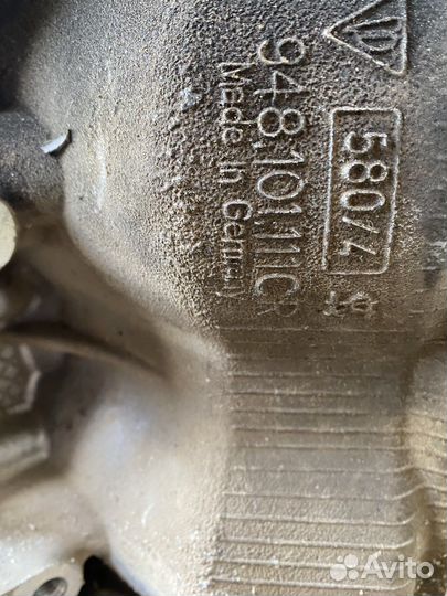 Блок двигателя Порше Кайен 957