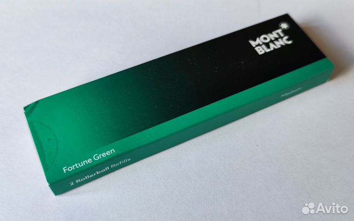 Стержень Montbalnс Rollerball M зелёный 105161 2шт