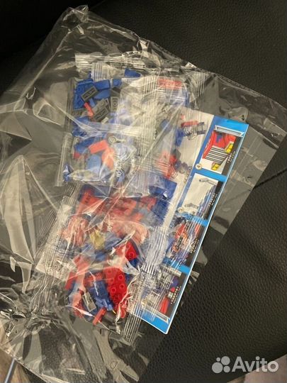 Оптимус прайм конструктор новый 2в1