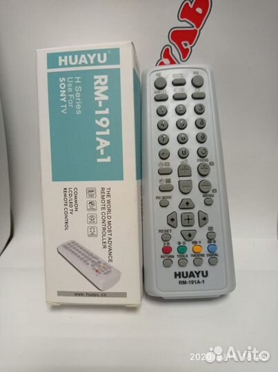 Пульт для телевизора Sony rm-191, RM-W101 RM-W100