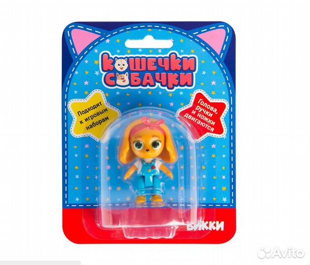 Кошечки-Собачки. Пластиковая фигурка 5,5 см,Викки