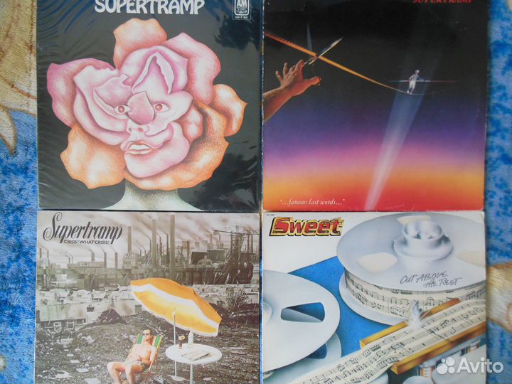 Santana \ Supertramp - по 2 альбома EX/EX