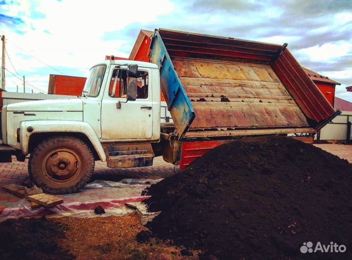 Чернозем, перегной, навоз, грунт, удобрения для са