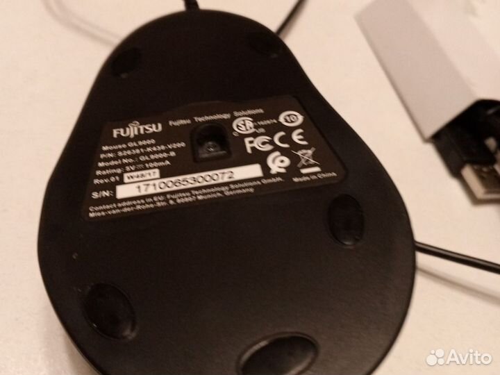 Fujitsu мышь + наушники