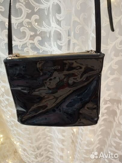 Сумка лакированная натуральная кожа mascotte