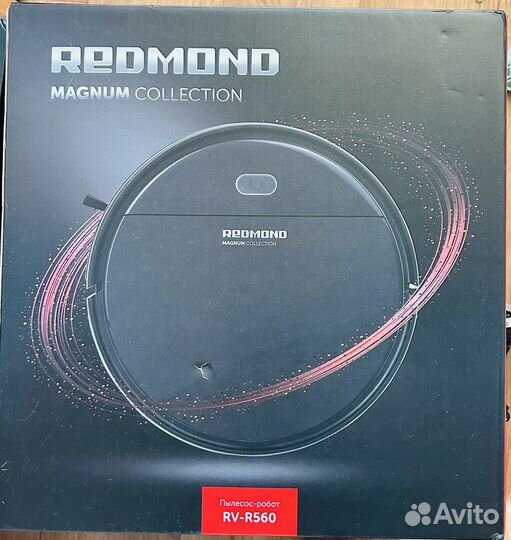 Робот-пылесос Redmond RV-R560 черный