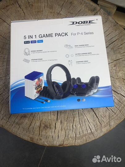 Набор аксессуаров dobe Game pack 5в1 для PS4