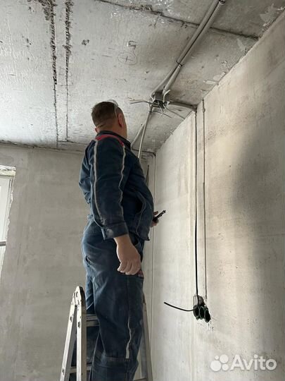 Услуги электрика электромонтажные работы